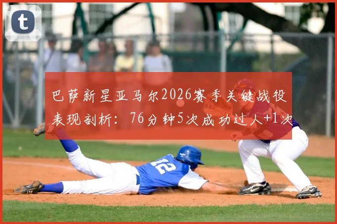 巴萨新星亚马尔2026赛季关键战役表现剖析：76分钟5次成功过人+1次关键传球数据背后的战术价值